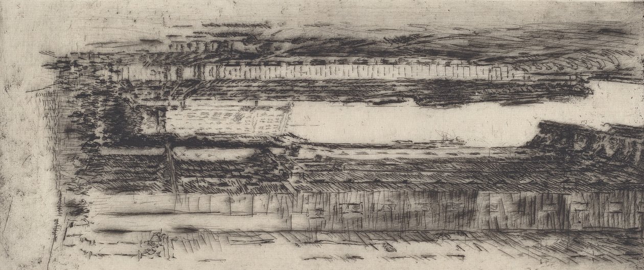 Canyon, No. III, 1904. de Joseph Pennell