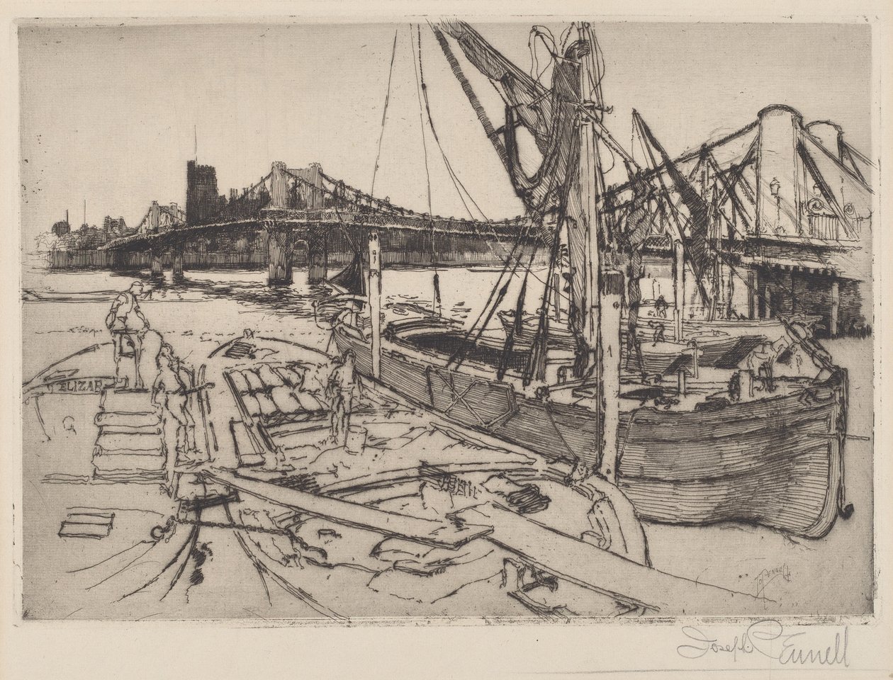 Chelsea, No.II de Joseph Pennell