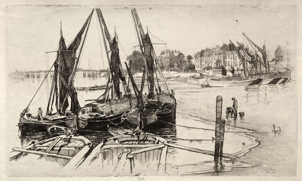 Chelsea, nº 1, 1886. de Joseph Pennell