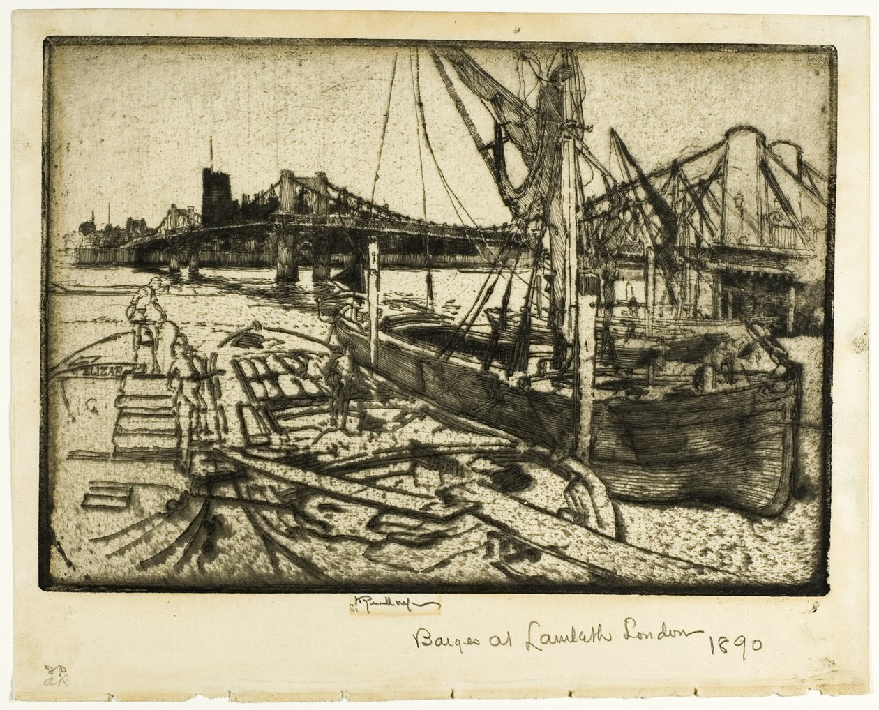 Chelsea, nº. II de Joseph Pennell