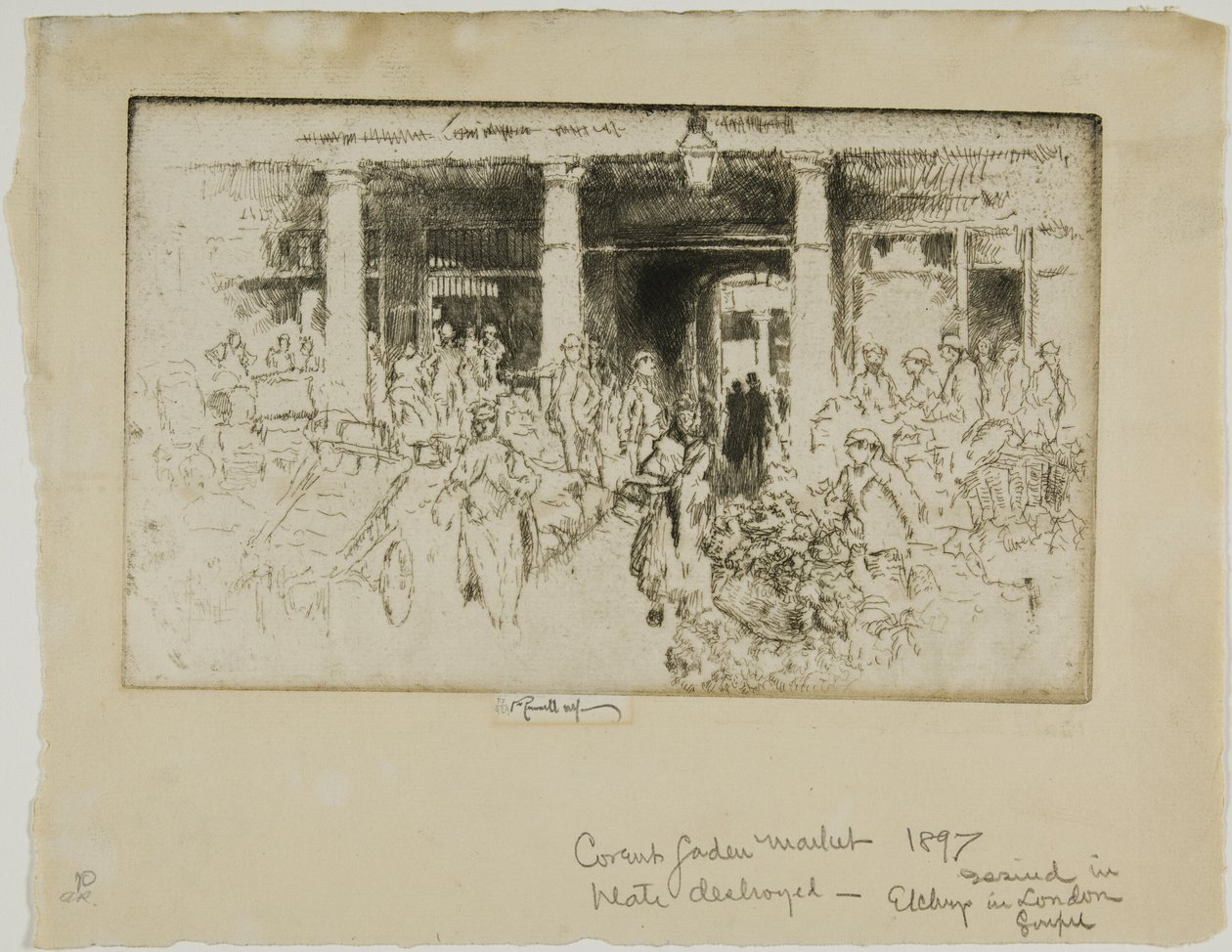 Covent Garden de Joseph Pennell