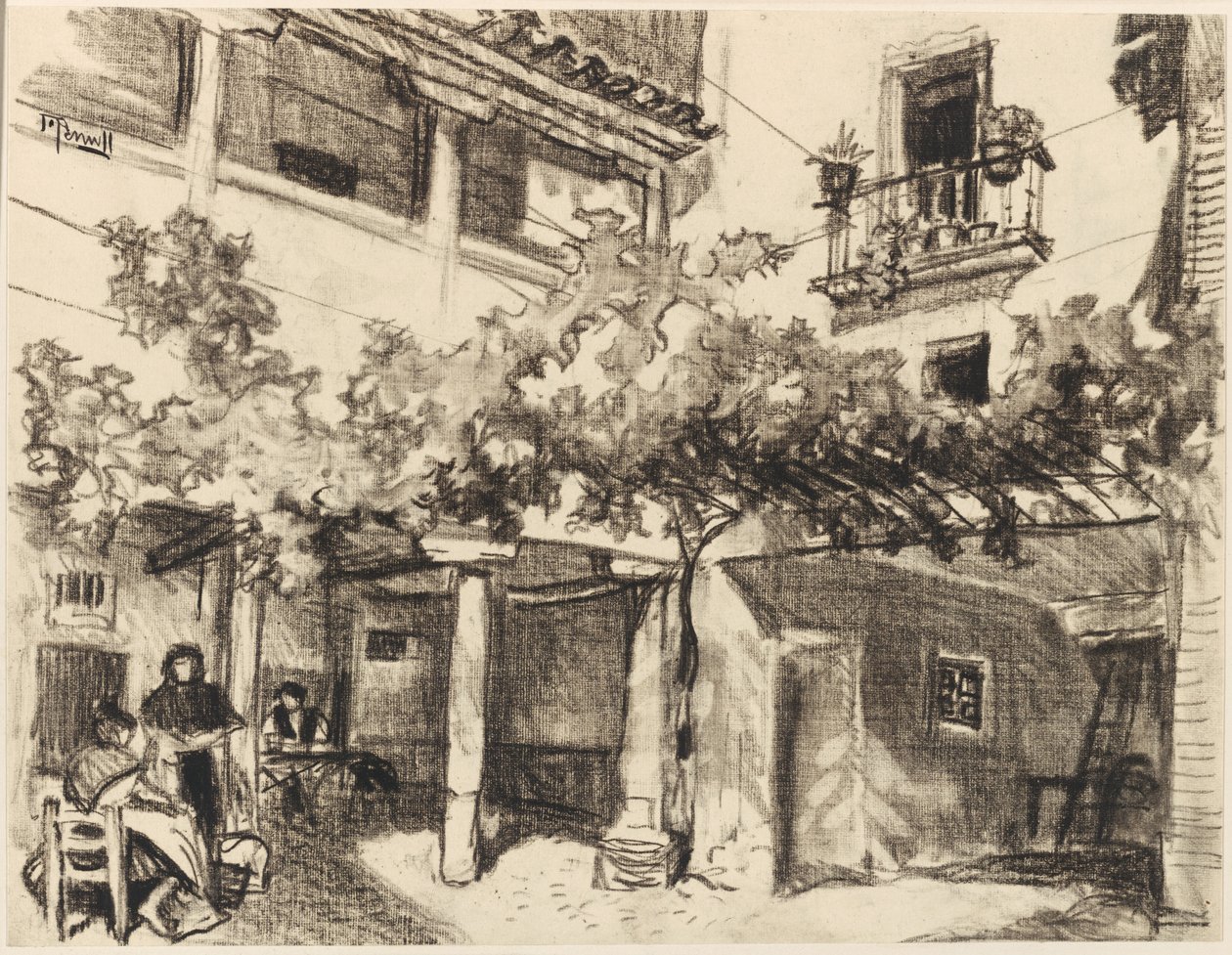 Fotos deliciosas da vida doméstica, Alcalá de Joseph Pennell