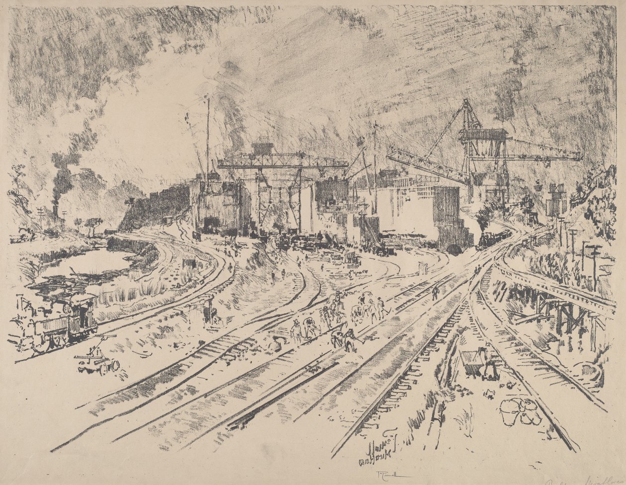 Madrugada, Miraflores, 1912. de Joseph Pennell