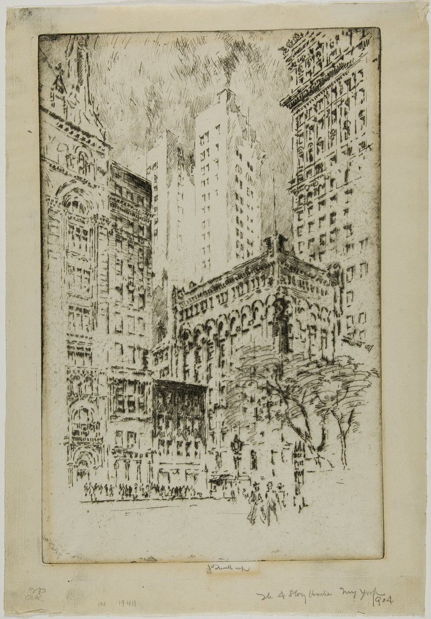 Casa de quatro andares de Joseph Pennell