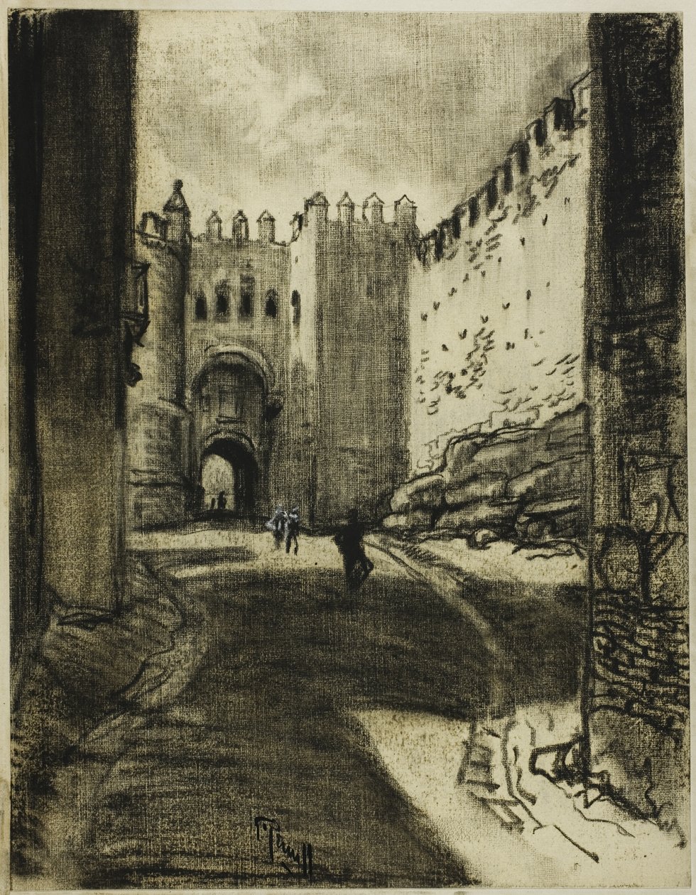 Gateway, Segóvia de Joseph Pennell