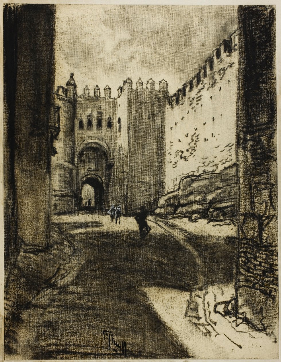 Gateway, Segóvia de Joseph Pennell