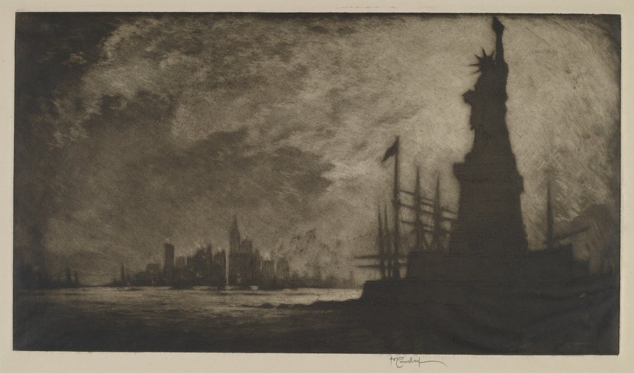 Salve América, 1908. de Joseph Pennell