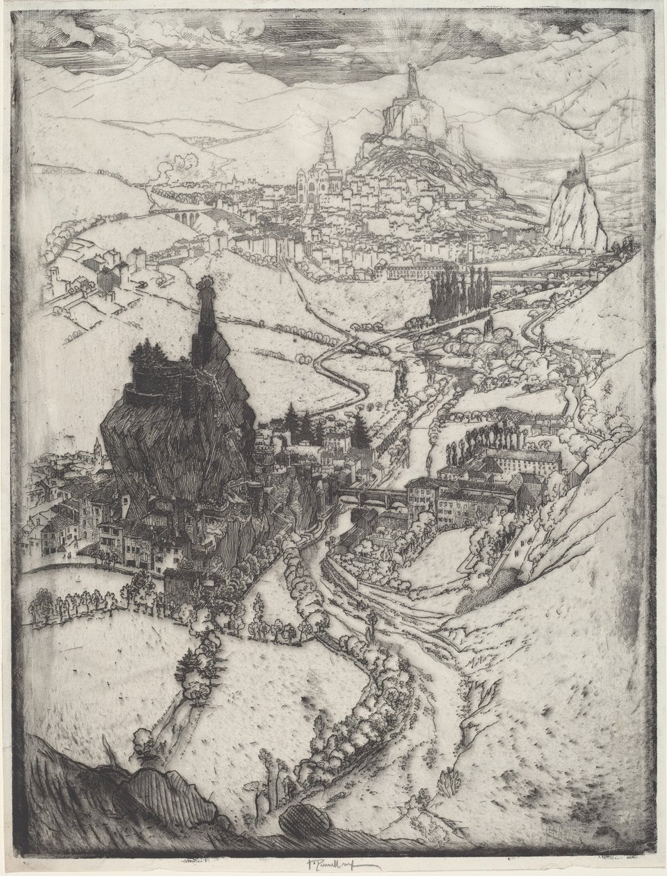 Le Puy de Joseph Pennell