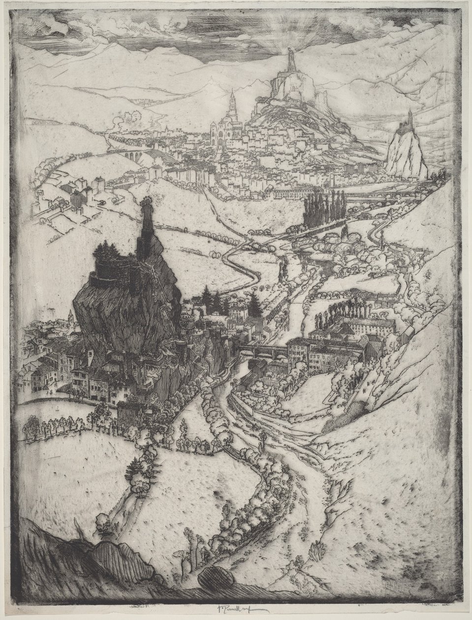 Le Puy de Joseph Pennell