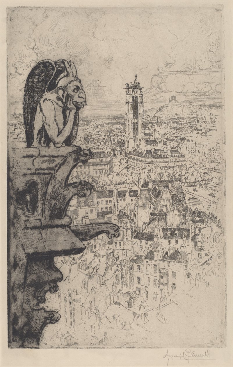 Le Stryge de Joseph Pennell
