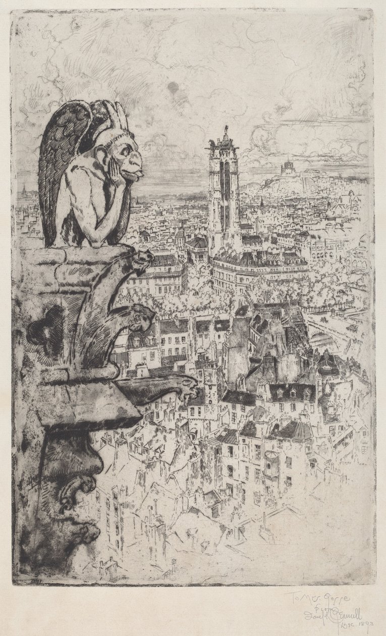 Le Stryge de Joseph Pennell