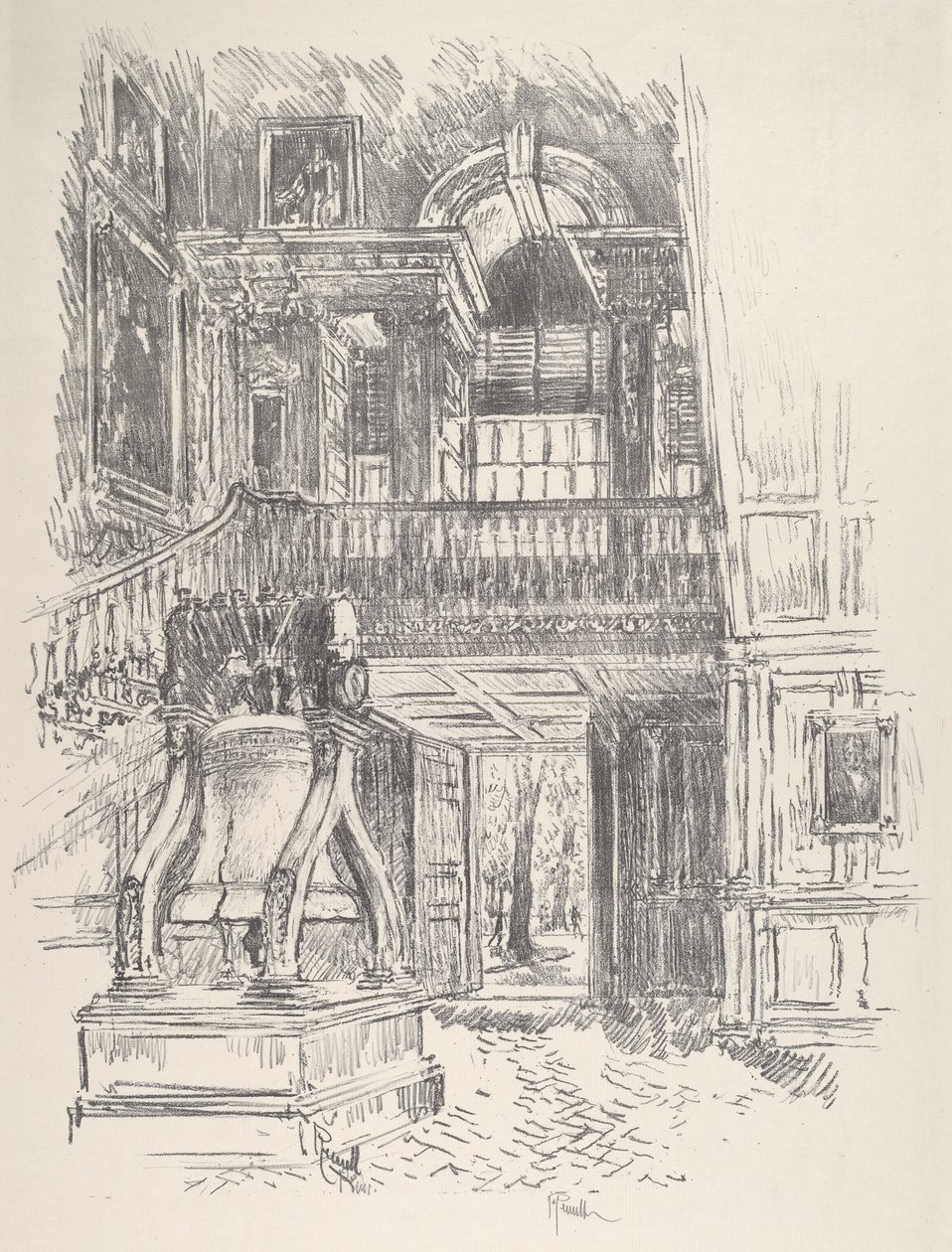 Liberty Bell, 1912. de Joseph Pennell