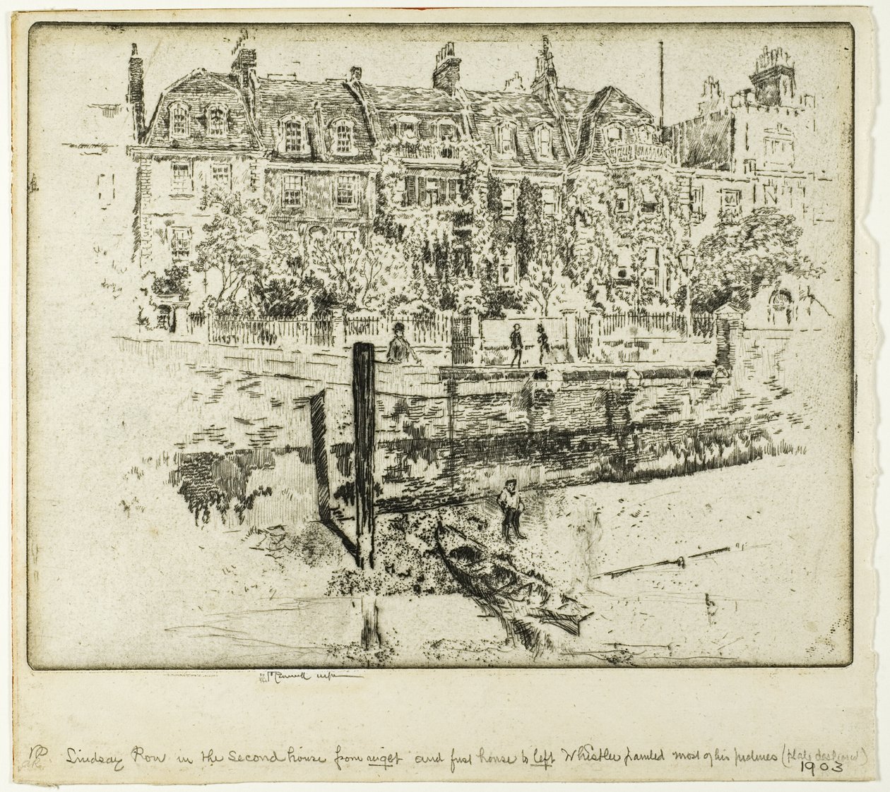 Lindsay Row, Chelsea de Joseph Pennell