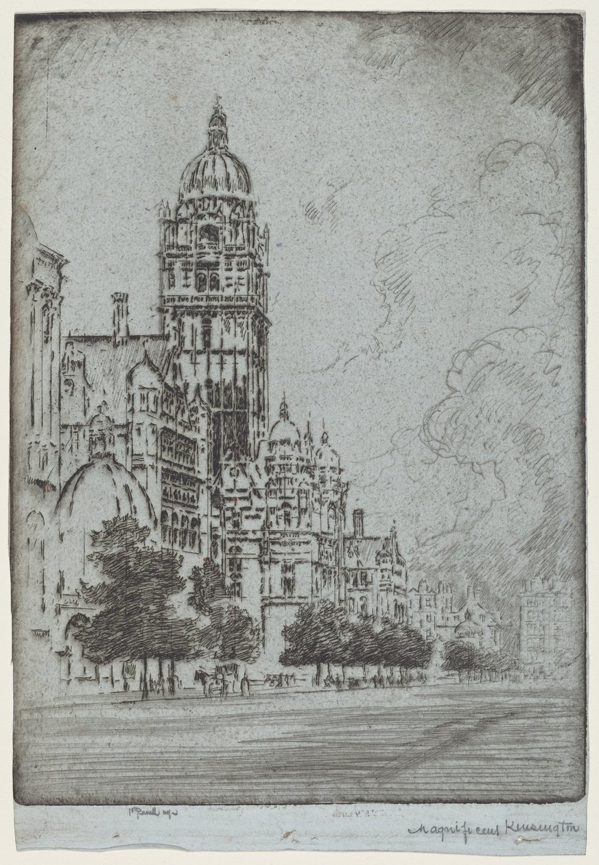 Magnífico Kensington de Joseph Pennell