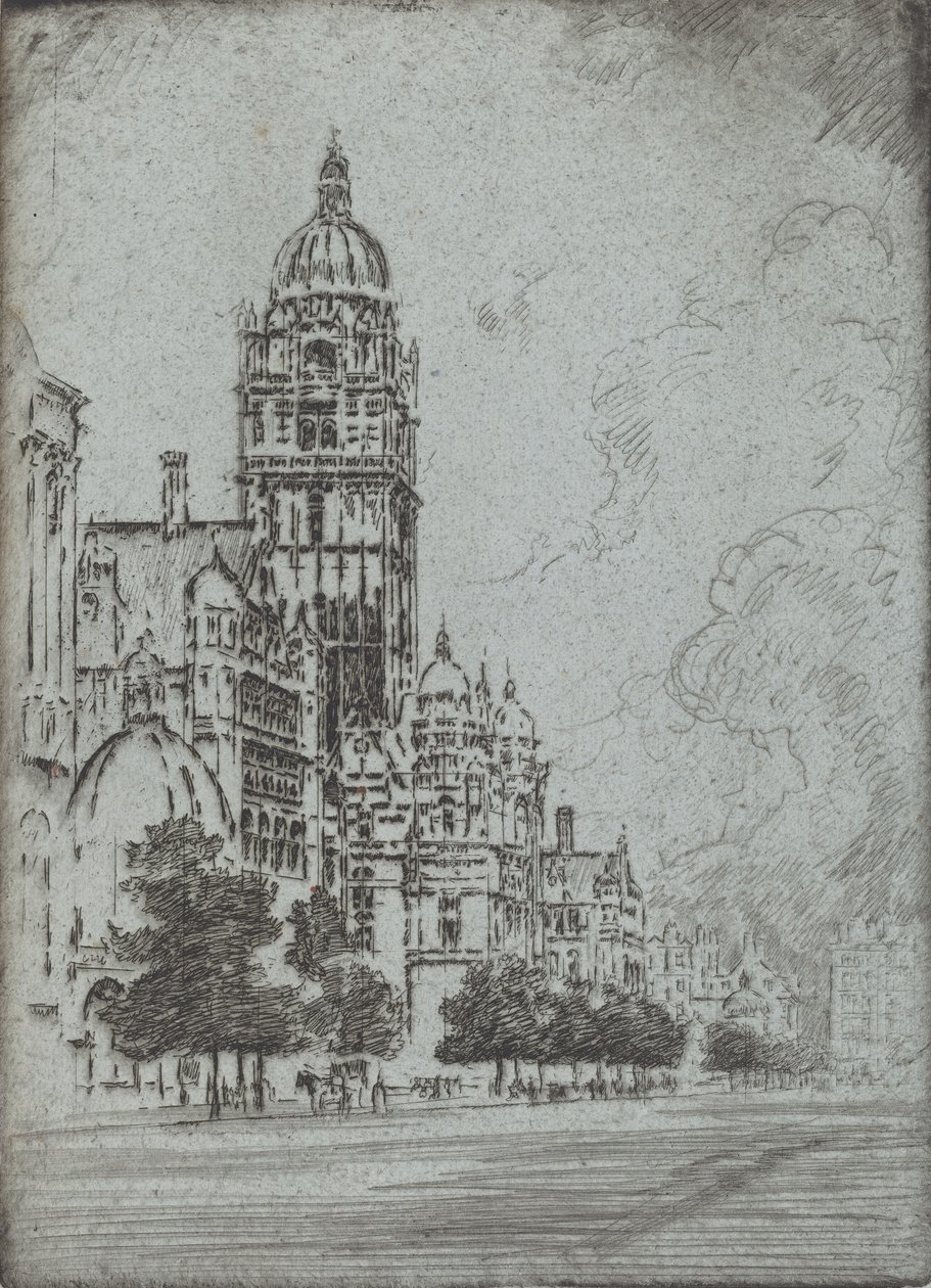 Magnífico Kensington, 1904. de Joseph Pennell