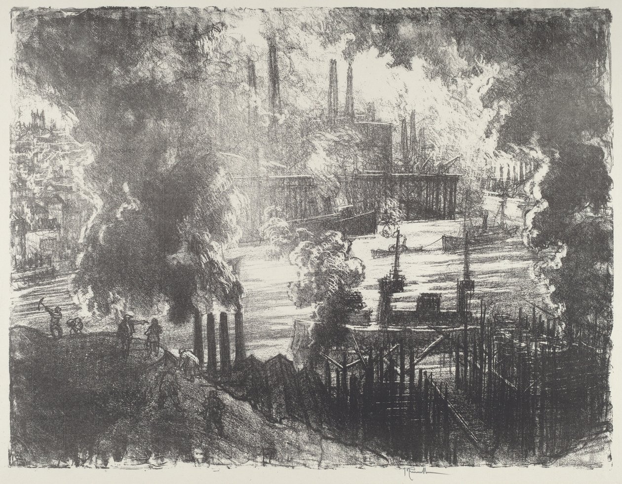 Rio das Munições de Joseph Pennell