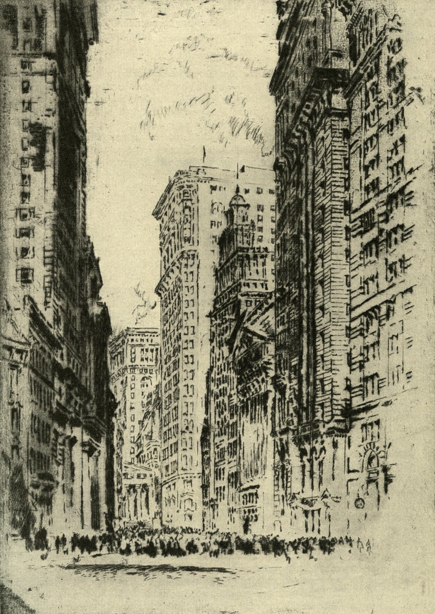 Cidade de Nova Iorque - de Joseph Pennell