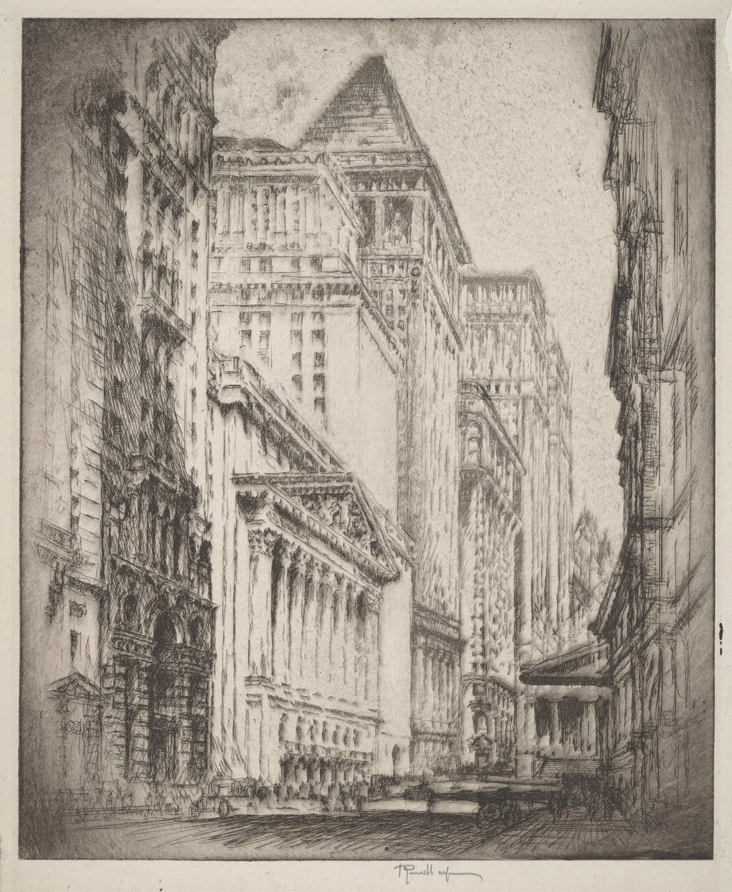 Bolsa de Valores de Nova Iorque de Joseph Pennell
