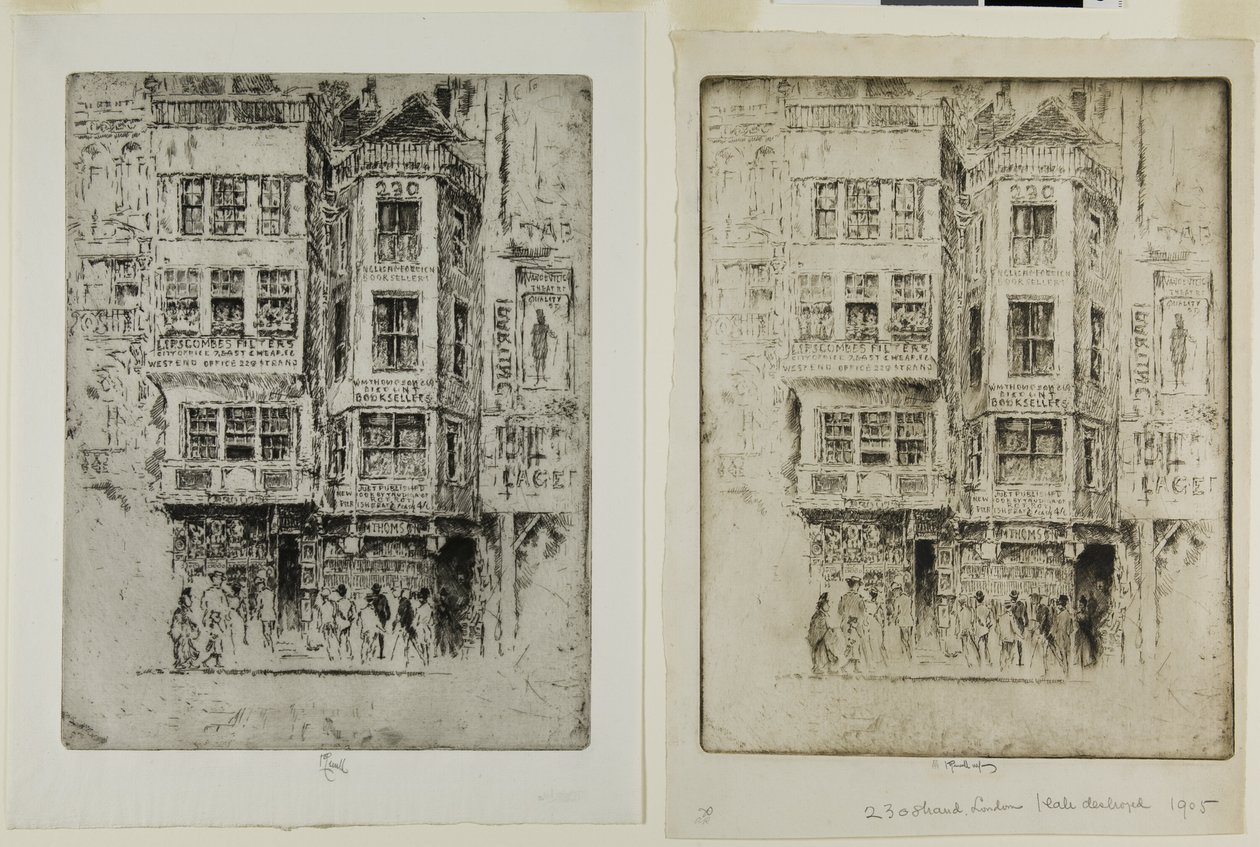 Vertente nº 230 de Joseph Pennell
