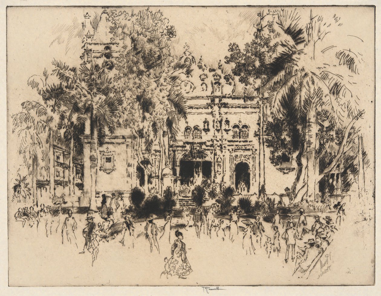 Catedral Velha de Joseph Pennell