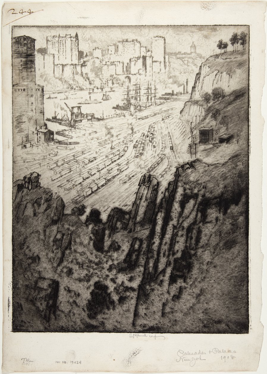 Paliçadas e Palácios de Joseph Pennell