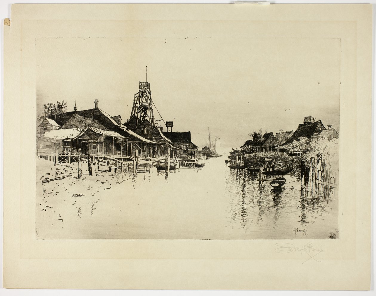 Piloto Town, L. de Joseph Pennell