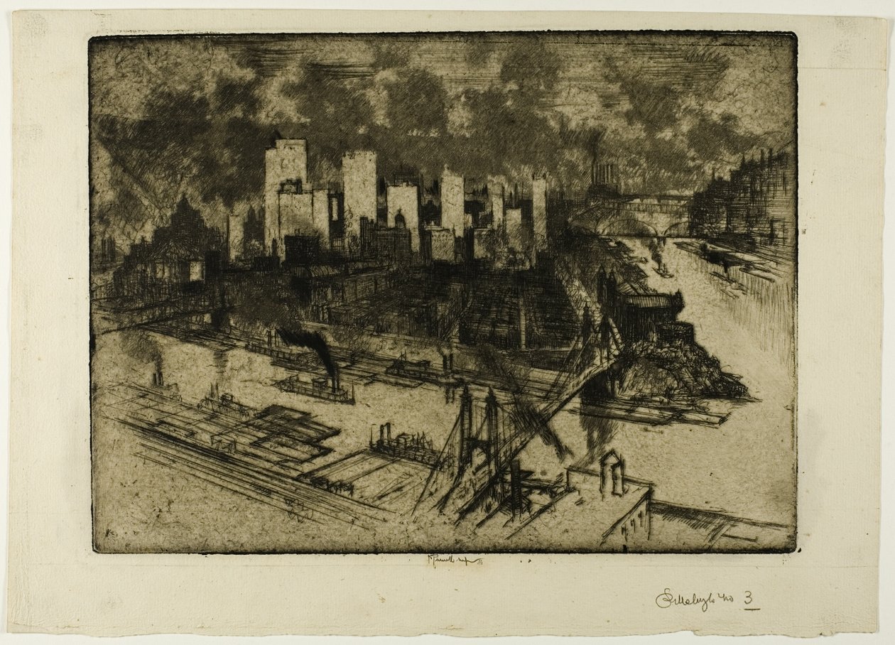 Pittsburgh, nº 3 de Joseph Pennell