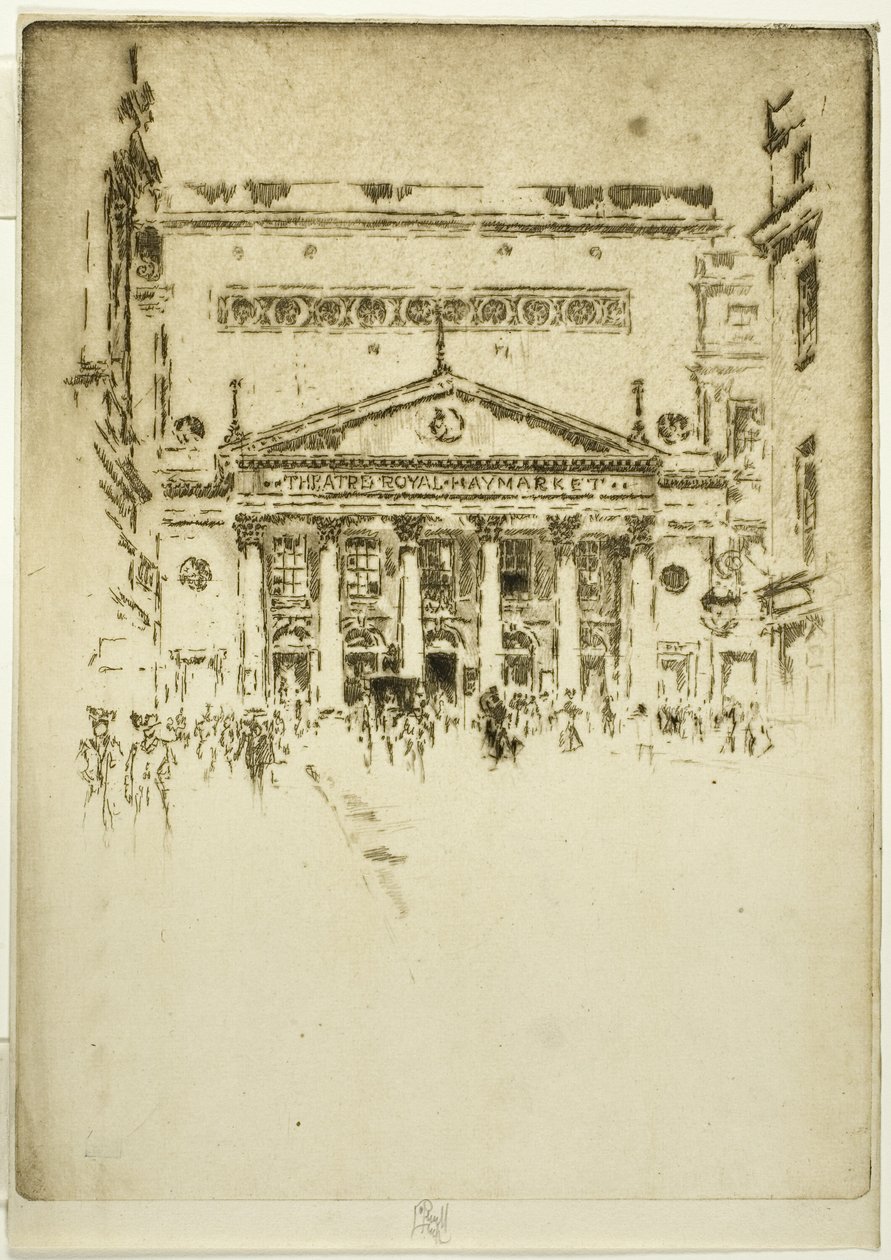 Teatro Real Haymarket de Joseph Pennell
