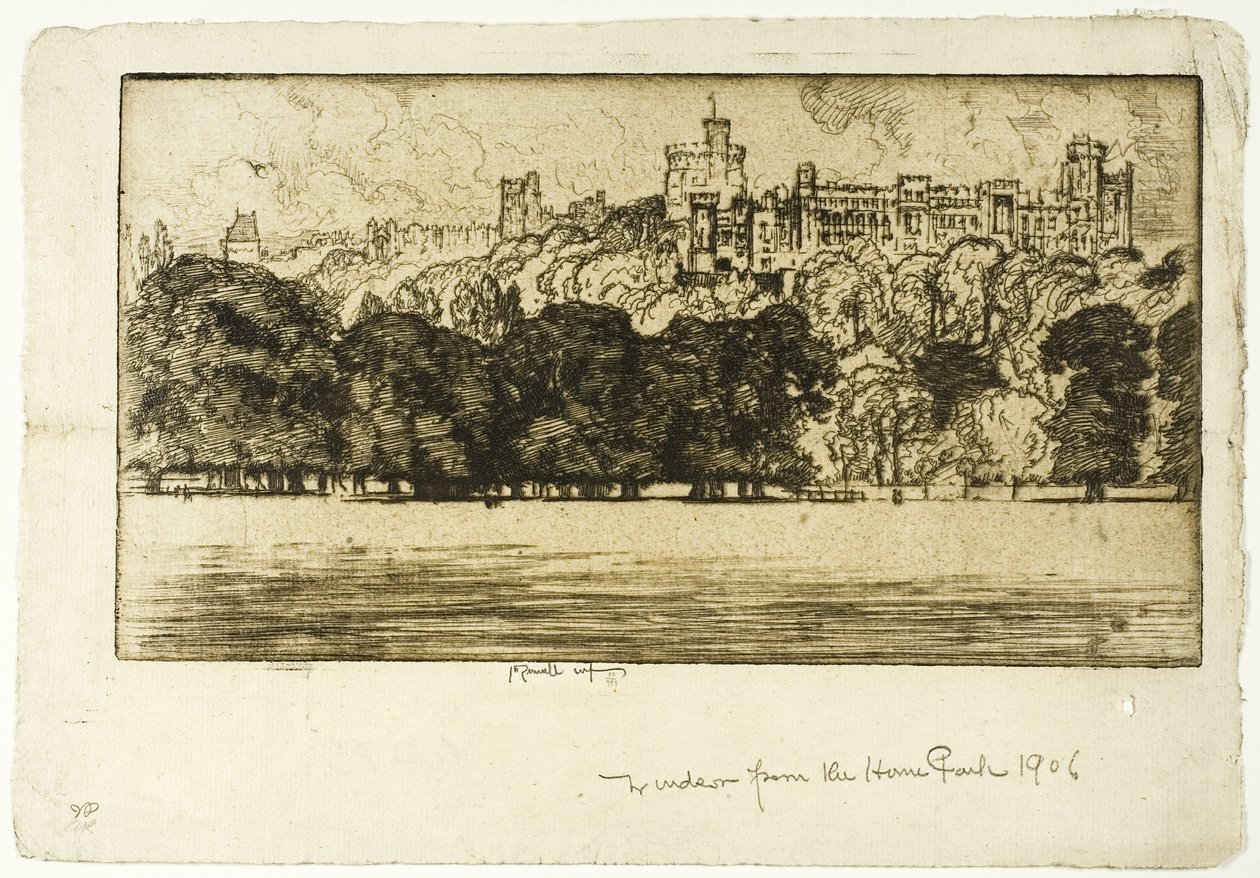 Real Windsor de Joseph Pennell