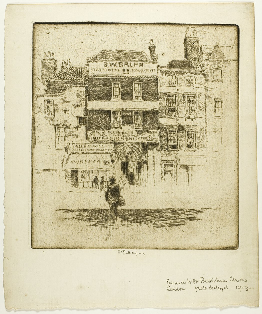 Porta de São Bartolomeu de Joseph Pennell