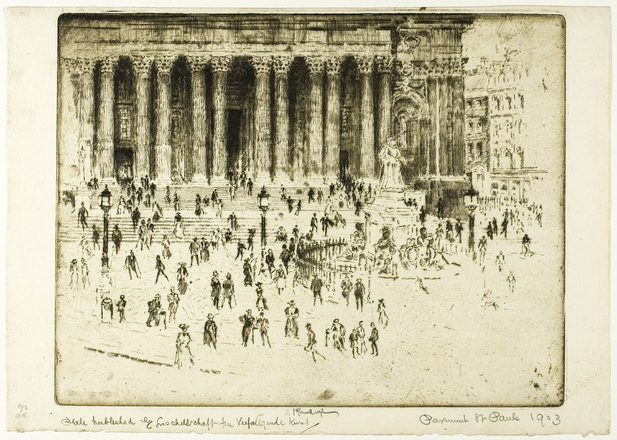 Pavimento de São Paulo de Joseph Pennell