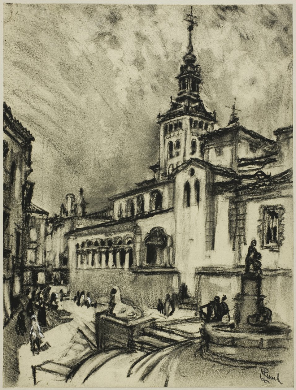 San Martin, Segóvia de Joseph Pennell