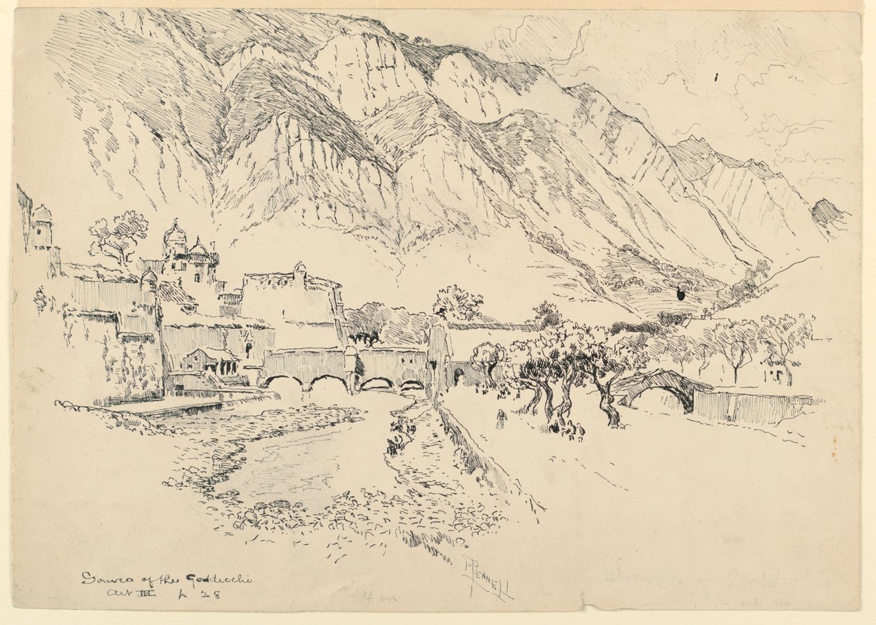 Fonte do Gordicchio de Joseph Pennell