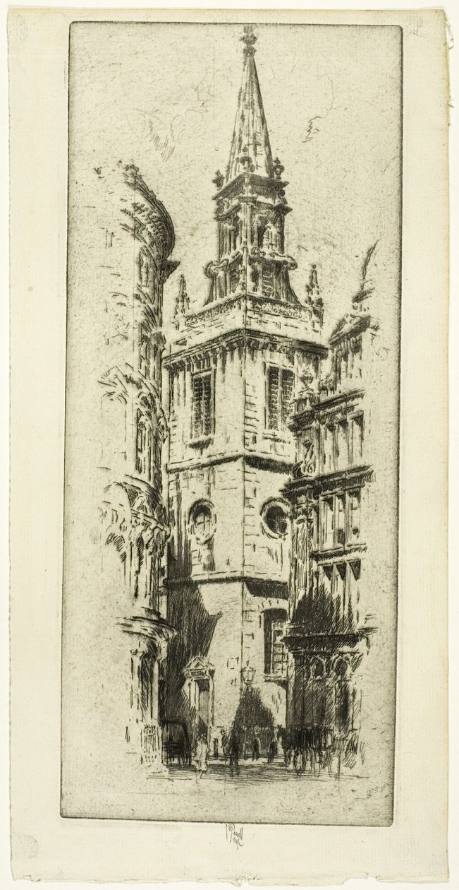 Santo Agostinho e Santa Fé de Joseph Pennell