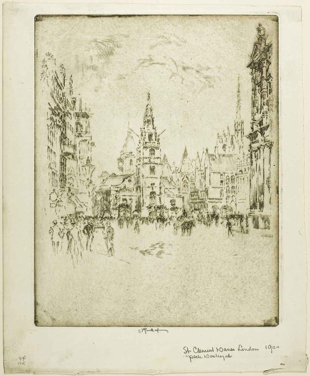 São Clemente Dinamarqueses de Joseph Pennell