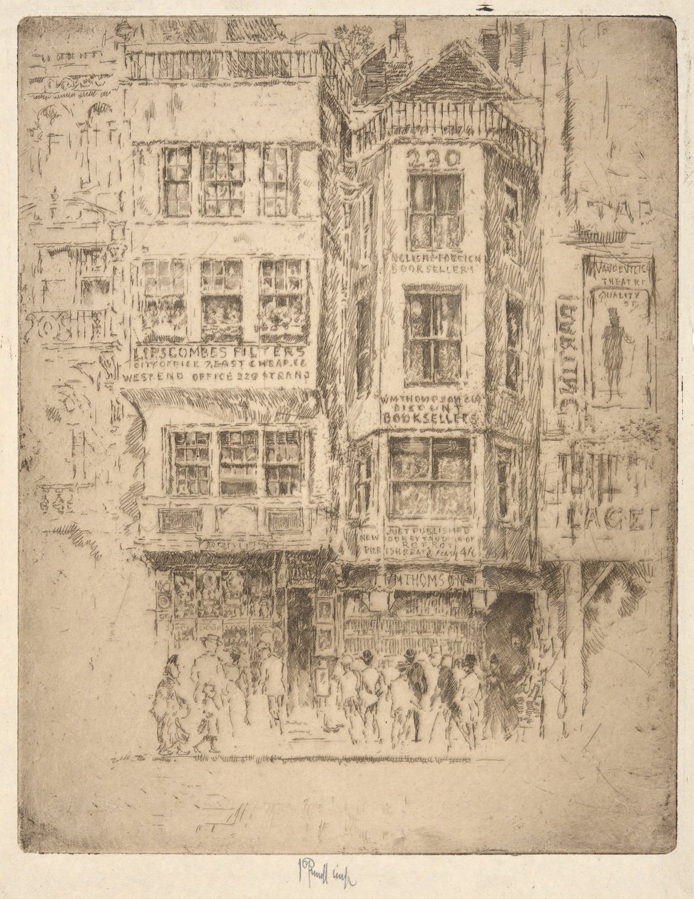 Vertente de Joseph Pennell