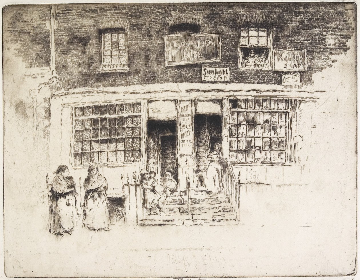 Sabonete de luz solar, 1905 de Joseph Pennell