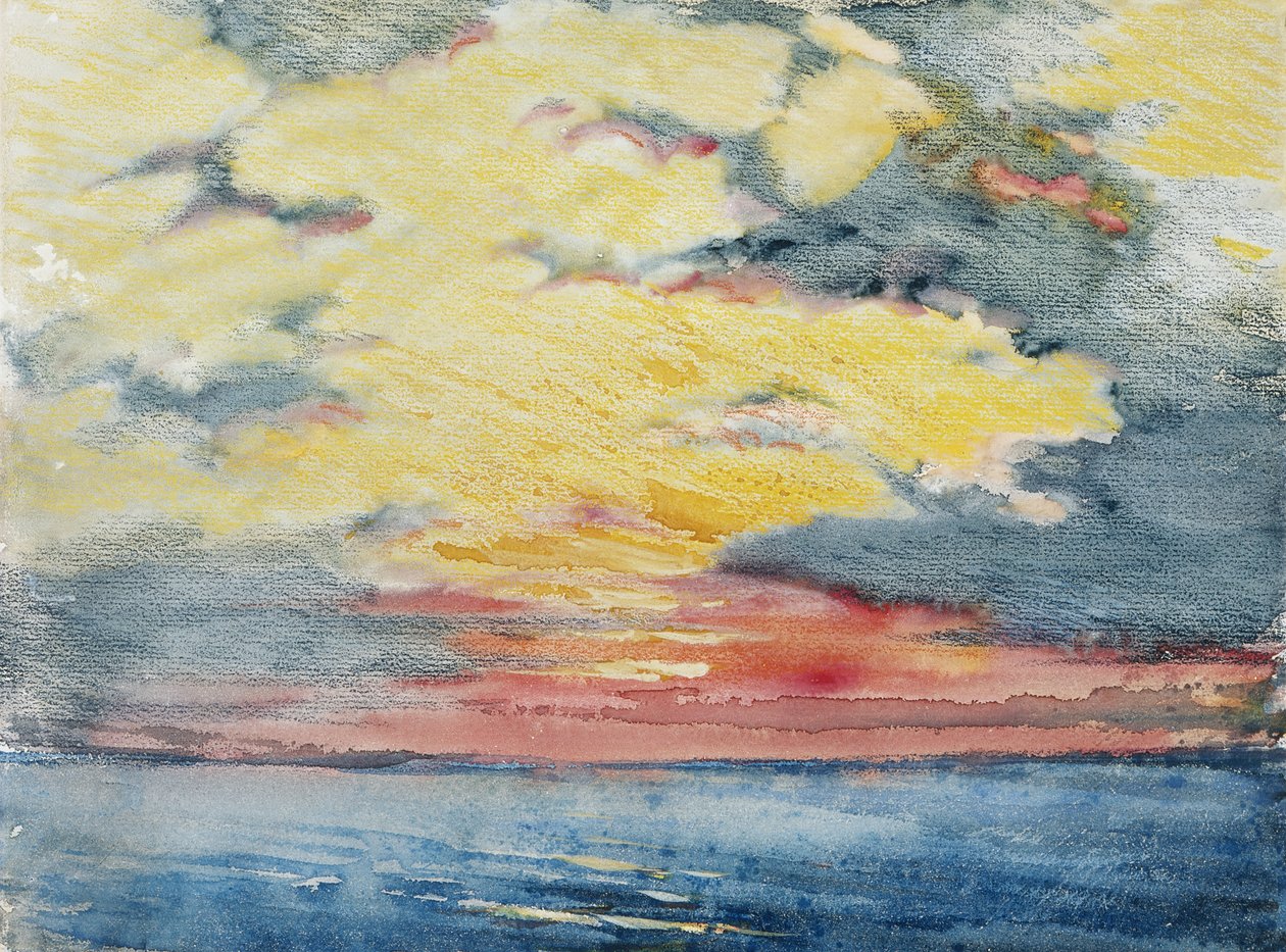 Pôr do sol, Acapulco de Joseph Pennell