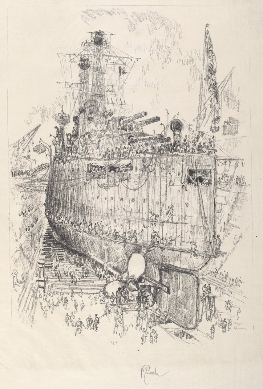 As formigas, 1917. de Joseph Pennell
