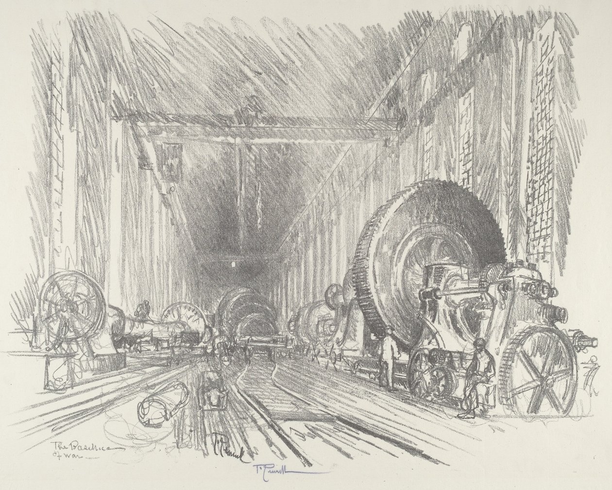 A Basílica da Guerra de Joseph Pennell