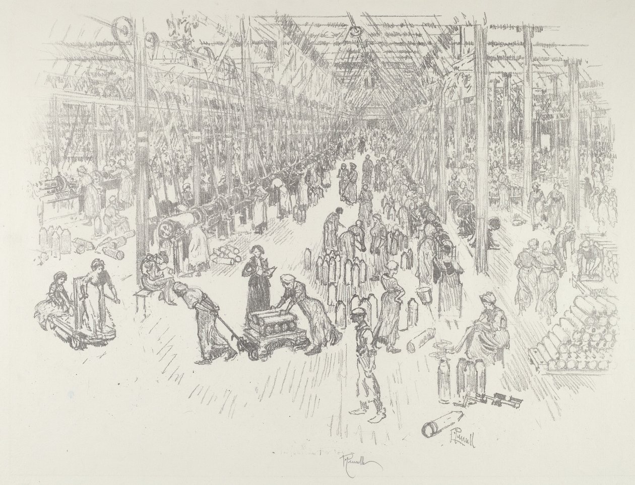 A Baía das Mil Garotas de Joseph Pennell
