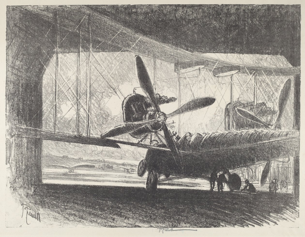 O Big Bug, 1916. de Joseph Pennell