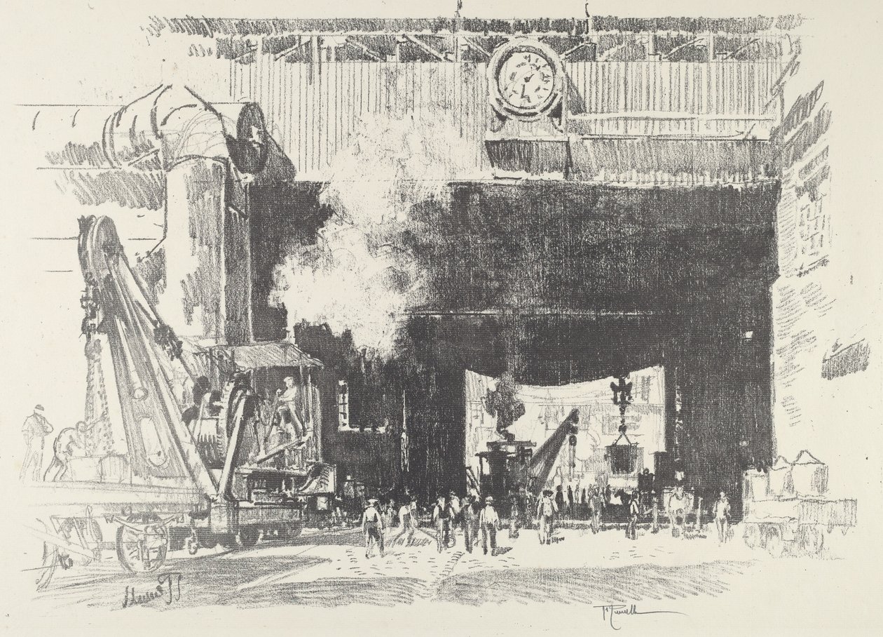 O Grande Portão da Grande Loja de Joseph Pennell