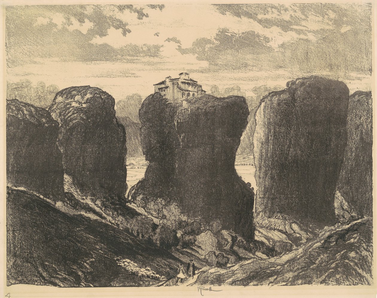 Os Penhascos da Trindade de Joseph Pennell