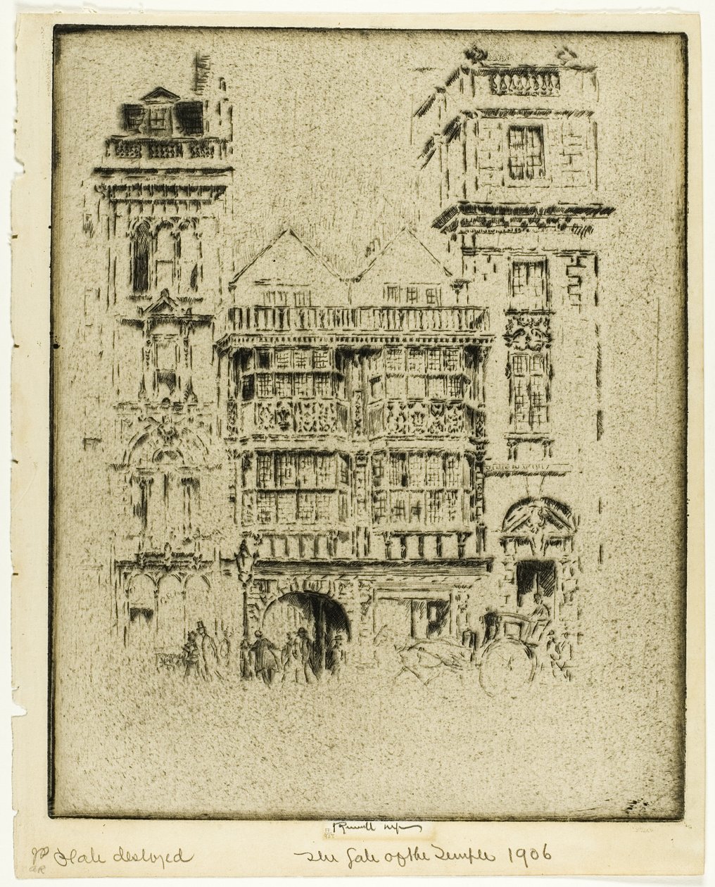 A Porta do Templo de Joseph Pennell