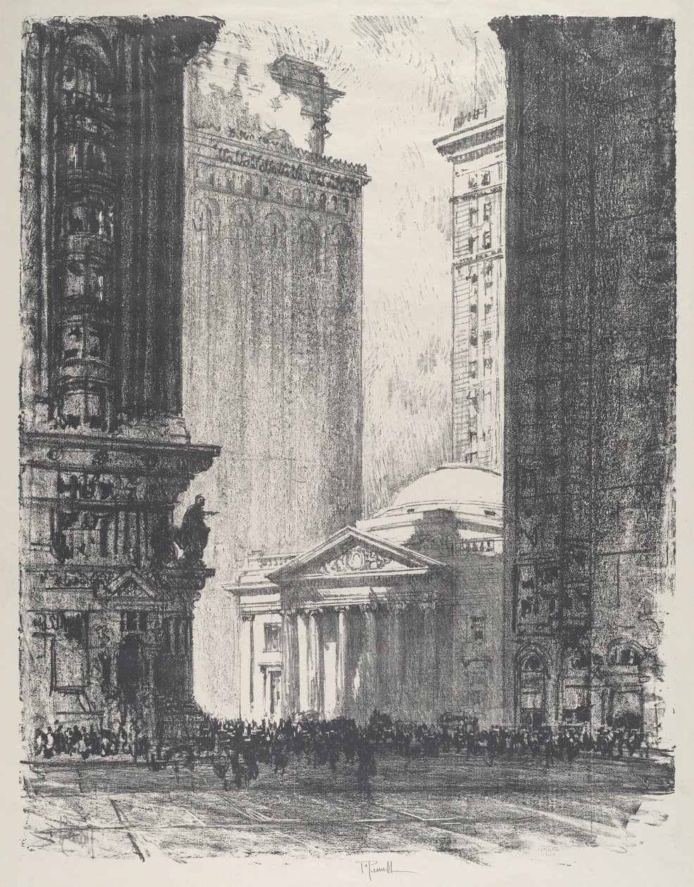 A Girard Trust Company de Joseph Pennell
