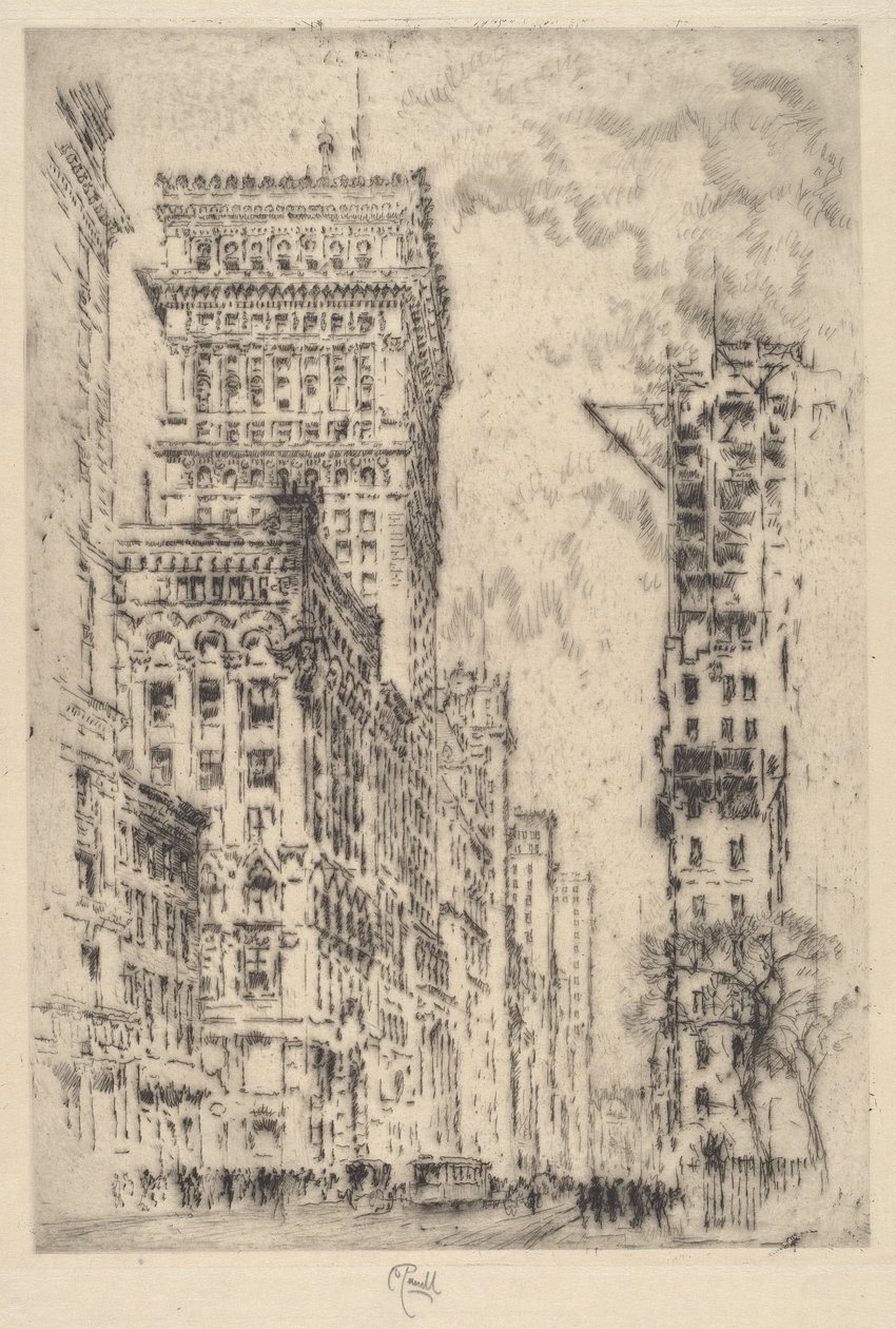 A Cornija Dourada, I de Joseph Pennell