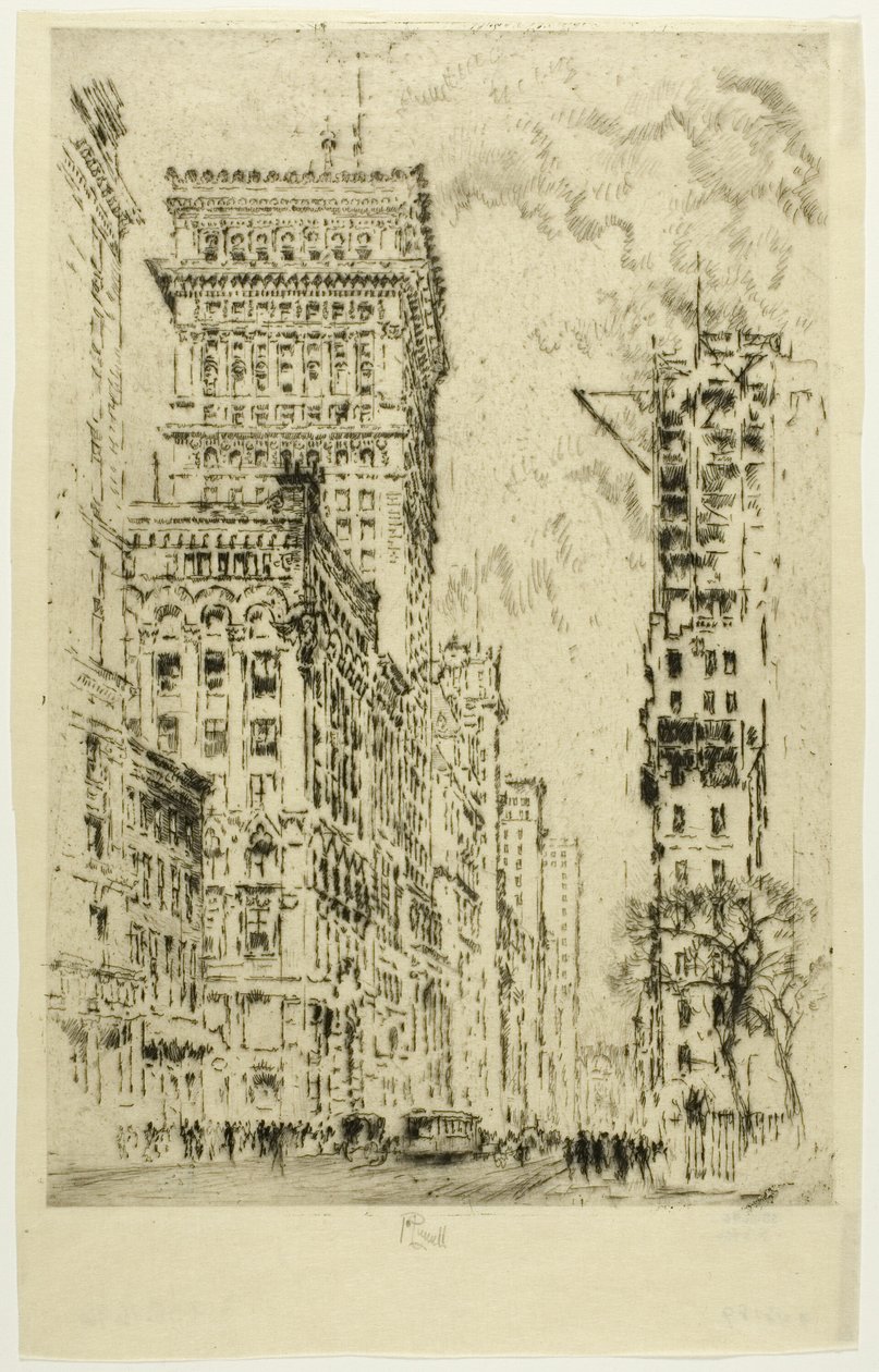 A Cornija Dourada, I de Joseph Pennell
