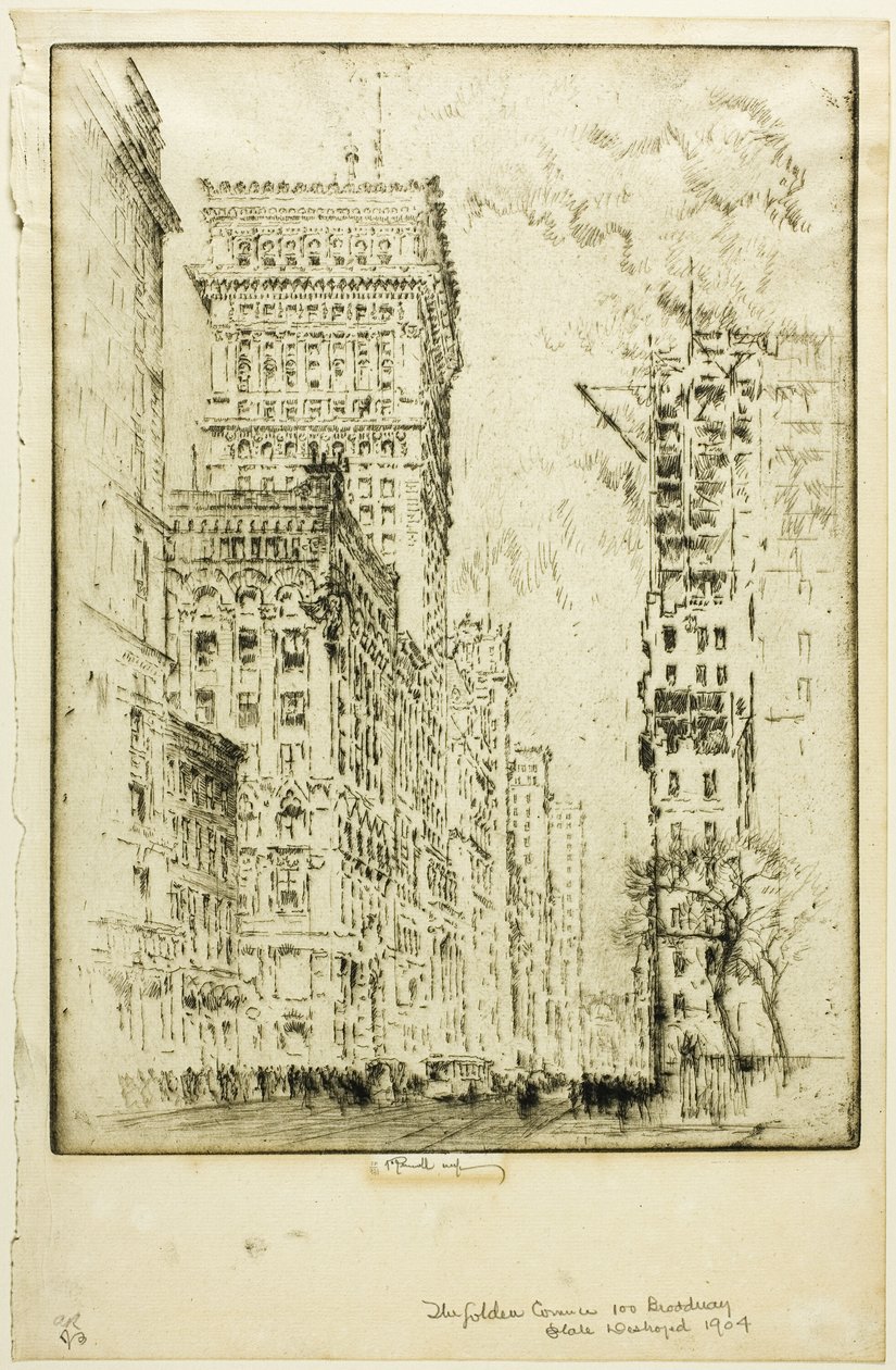 A Cornija Dourada, I de Joseph Pennell