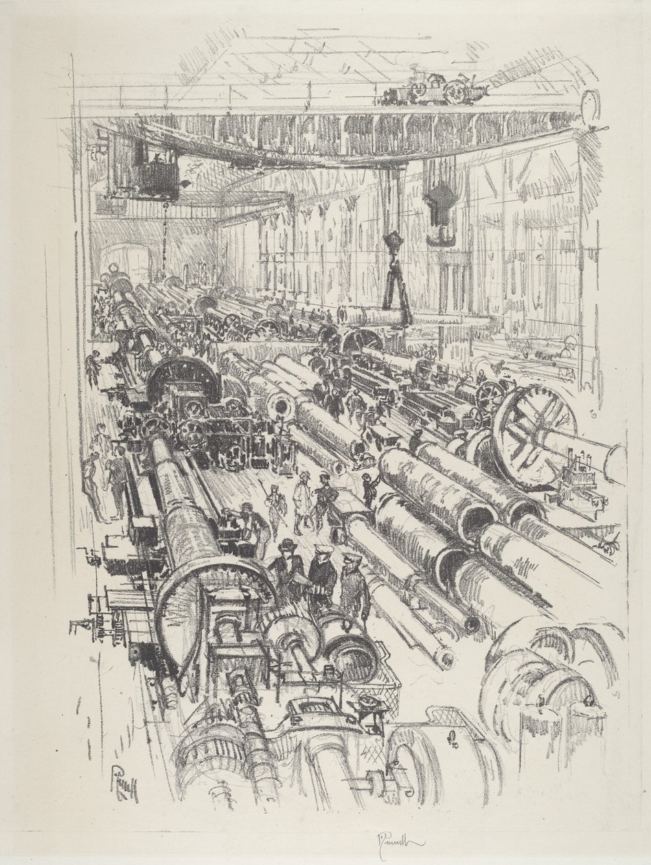 A loja de armas de Joseph Pennell